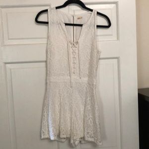 Cream romper